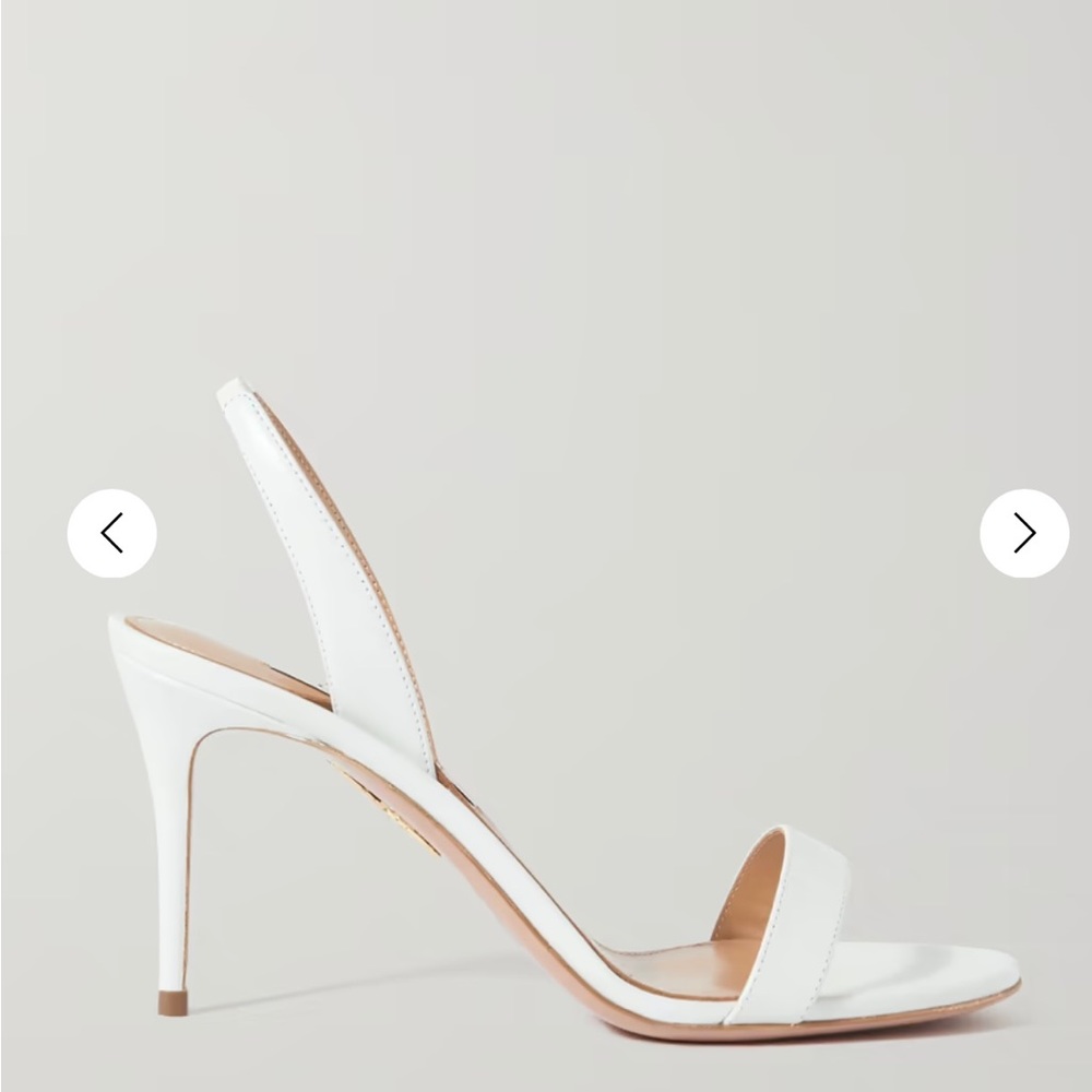 Aquazurra So Nude 85 Slingback Sandals